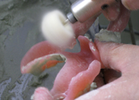 ＨＰを使用して砂研磨