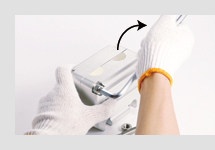 フラスコの組み立て