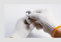 アルミケースの折り曲げ