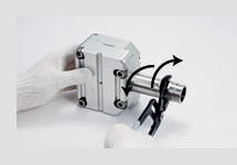 ルツボの取り外し